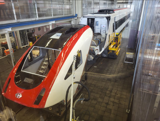 Modernisierung der ICN-Züge