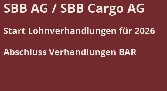 BAR 2026 SBB Produktion Personenverkehr